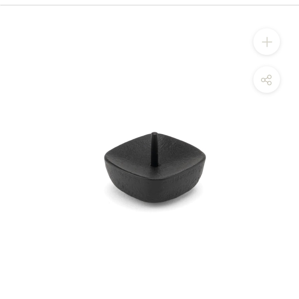 Japanese Cast Iron Candle Holders